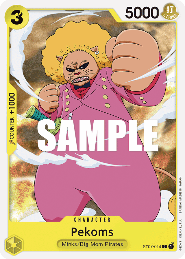 Pekoms - ST07-014 - Common - Big Mom Pirates