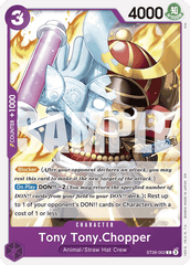 Tony Tony.Chopper - ST26-002 - Common - PURPLE/BLACK Monkey.D.Luffy