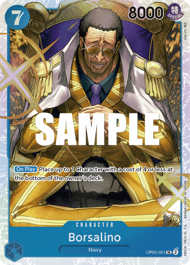 Borsalino - OP05-051 - Super Rare - Awakening of the New Era