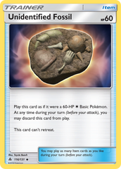 Unidentified Fossil - 116/131 - Forbidden Light