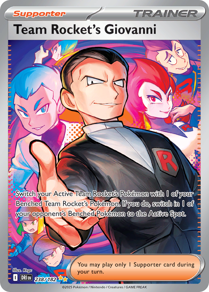 Team Rocket's Giovanni - 238/182 - Destined Rivals