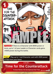 Time for the Counterattack - OP14-018 - Rare - The Azure Sea's Seven