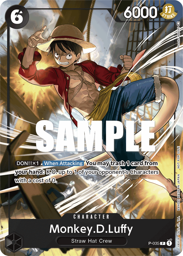 Monkey.D.Luffy - P-035 - Promo - Promos