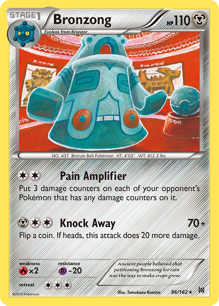 Bronzong - 096/162 - BREAKthrough