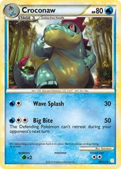 Croconaw - 038/123 - HeartGold & SoulSilver