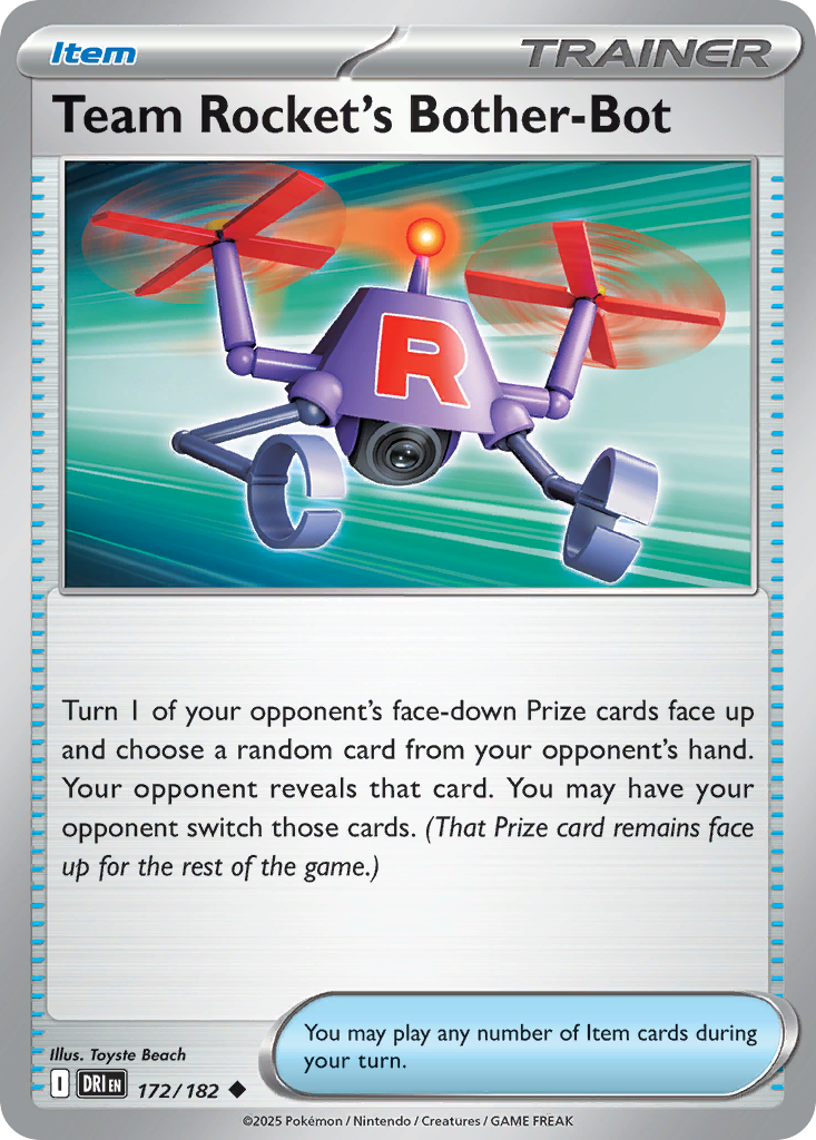 Team Rocket's Bother-Bot - 172/182 - Destined Rivals