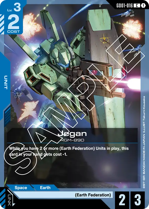 Jegan - GD01-016 - Common - Newtype Rising