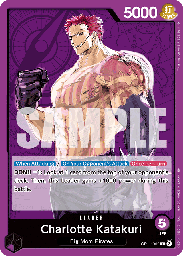 Charlotte Katakuri - OP11-062 - Leader - A Fist Of Divine Speed