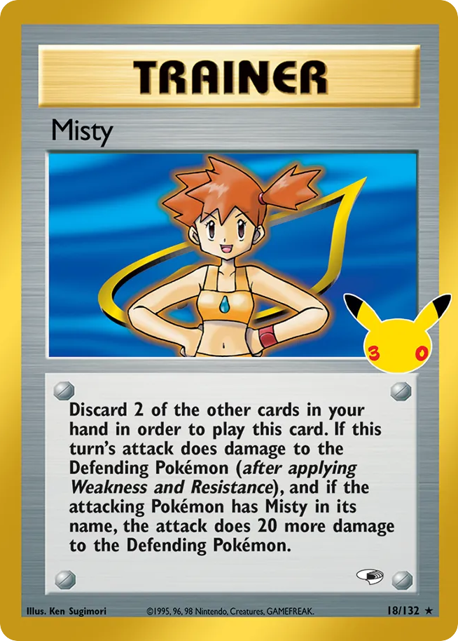 Misty - 018/132 - 30th Celebration: Classic Collection