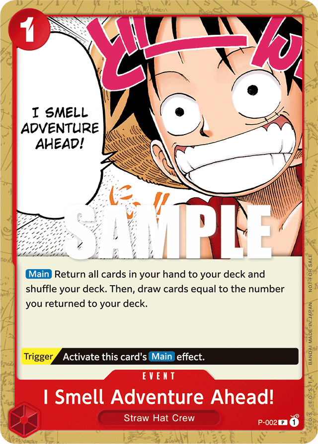 I Smell Adventure Ahead! - P-002 - Promo - Promos