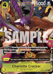 Charlotte Cracker - OP03-108 - Super Rare (Premium Alt Art) - Pillars of Strength