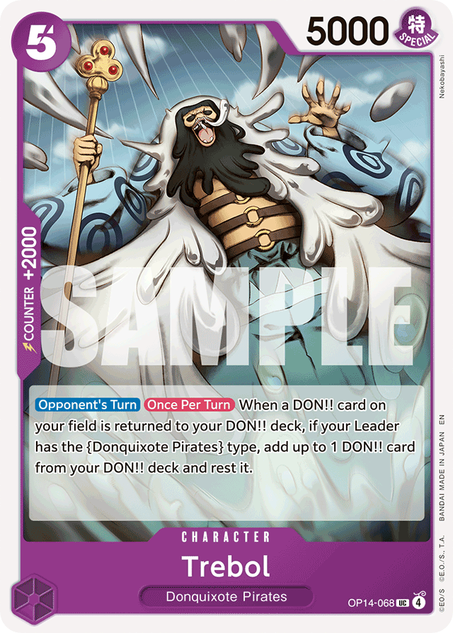 Trebol - OP14-068 - Uncommon - The Azure Sea's Seven