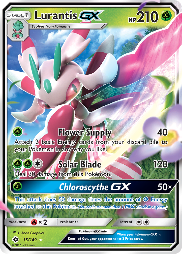 Lurantis-GX - 015/149 - Sun & Moon