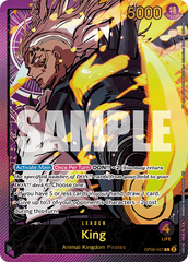King - OP08-057 - Leader (Special Alternate Art) - Two Legends