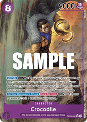 Crocodile - OP04-060 - Super Rare (Alternate Art) - Kingdoms of Intrigue