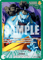 Jinbe - OP11-021 - Leader (Alternate Art) - A Fist Of Divine Speed