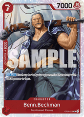 Benn.Beckman - OP09-009 - Super Rare - Emperors In The New World