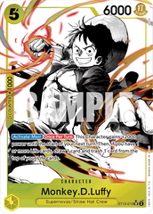 Monkey.D.Luffy - ST13-015 - Super Rare (Alternate Art) - Ultra Deck: The Three Brothers