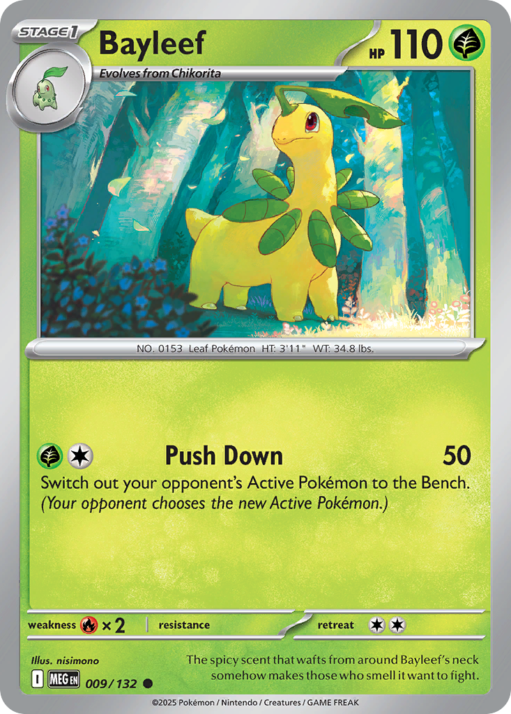 Bayleef - 009/132 - Mega Evolution