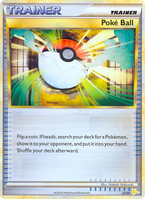 Poké Ball - 25/30 - HGSS Trainer Kit Raichu