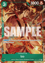 Izo - OP01-033 - Uncommon (Alternate Art) - Romance Dawn