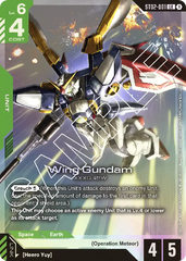 Wing Gundam - ST02-001 - Legend Rare - Wings of Advance