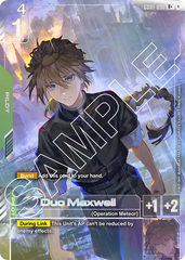 Duo Maxwell - GD01-090 - Rare - Newtype Rising