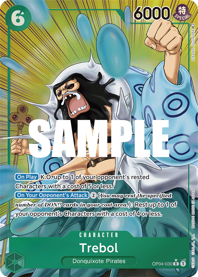 Trebol - OP04-030 - Rare (Alternate Art) - Kingdoms of Intrigue