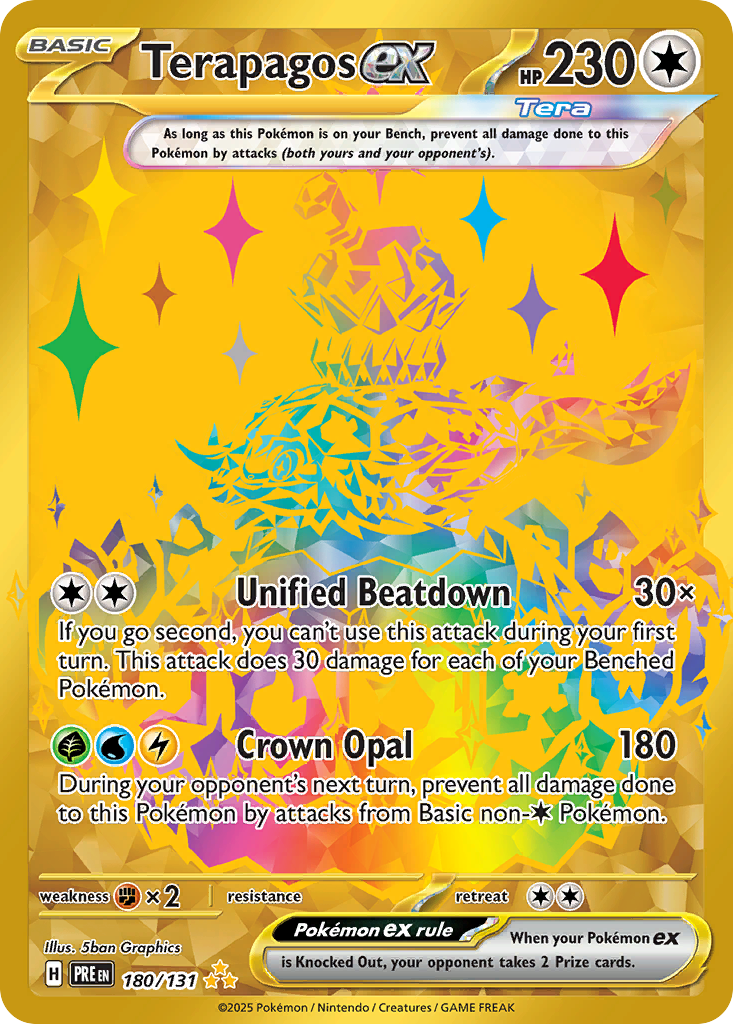 Terapagos ex - 180/131 - Prismatic Evolutions