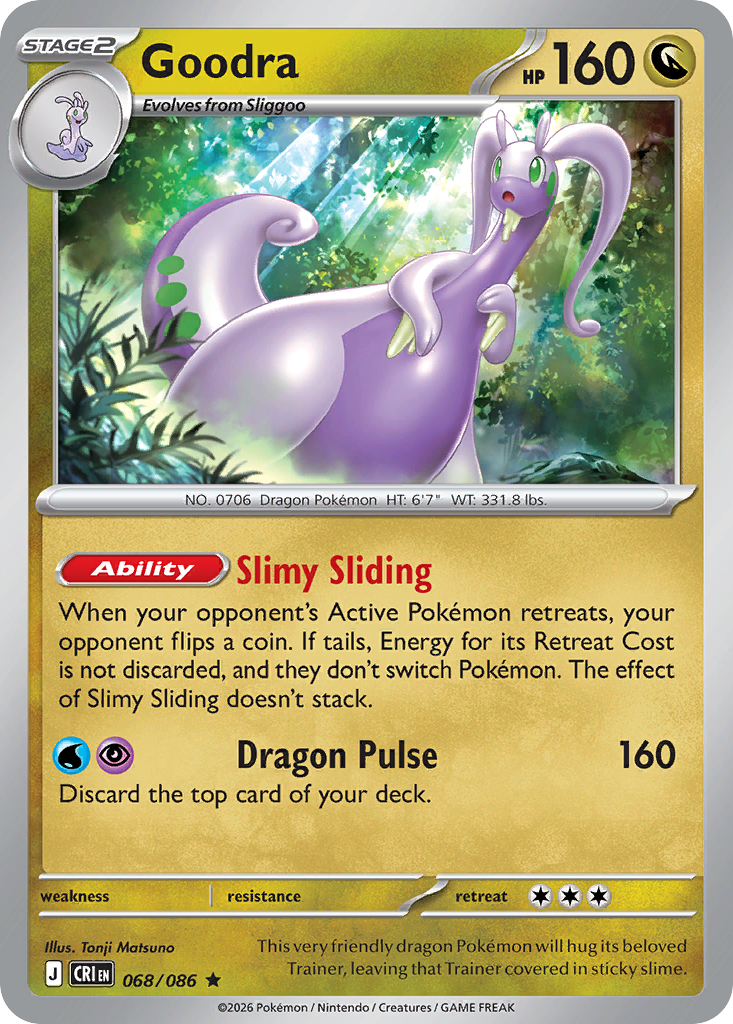 Goodra - 68/86 - Chaos Rising