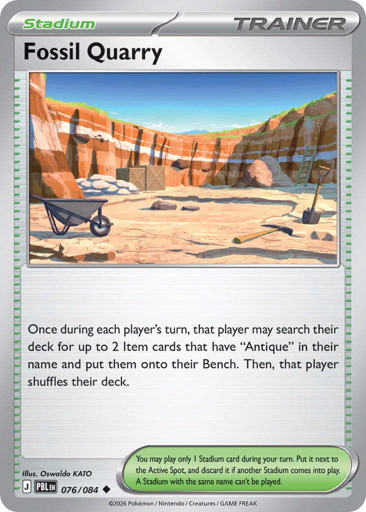 Fossil Quarry - 76/84 - Pitch Black