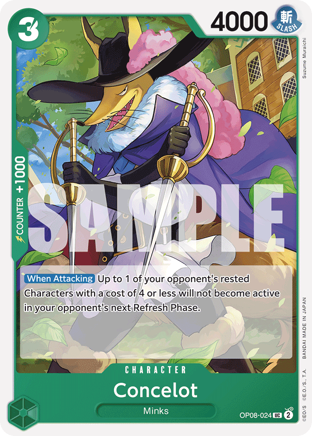 Concelot - OP08-024 - Uncommon - Two Legends