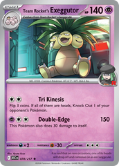 Team Rocket's Exeggutor - 078/217 - Ascended Heroes