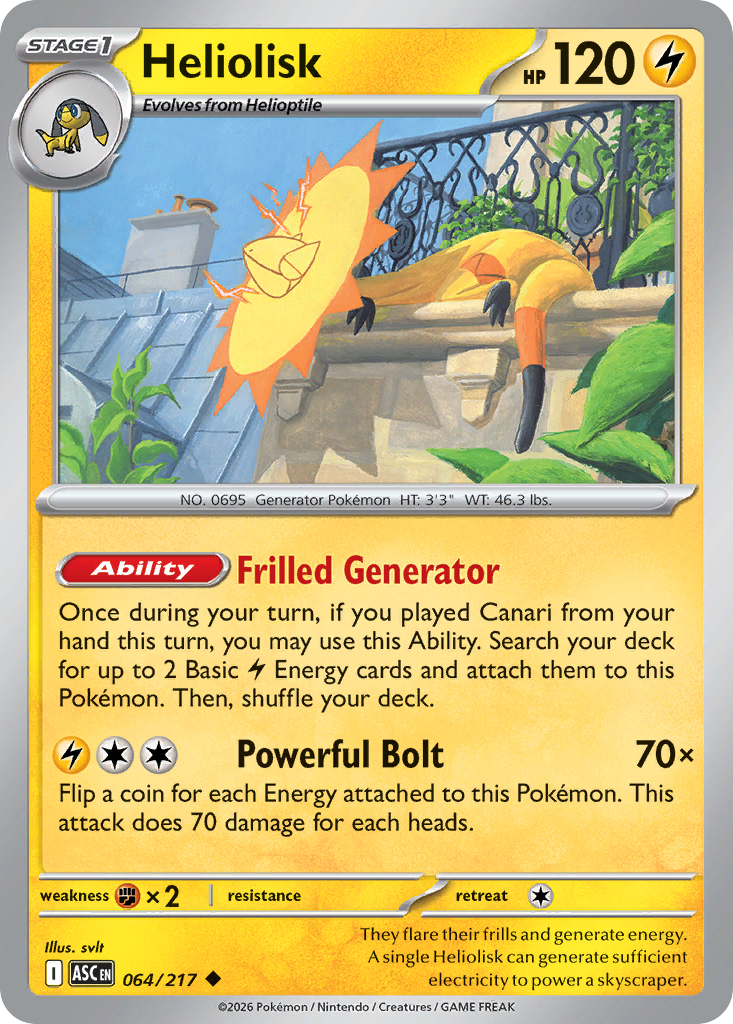 Heliolisk - 064/217 - Ascended Heroes