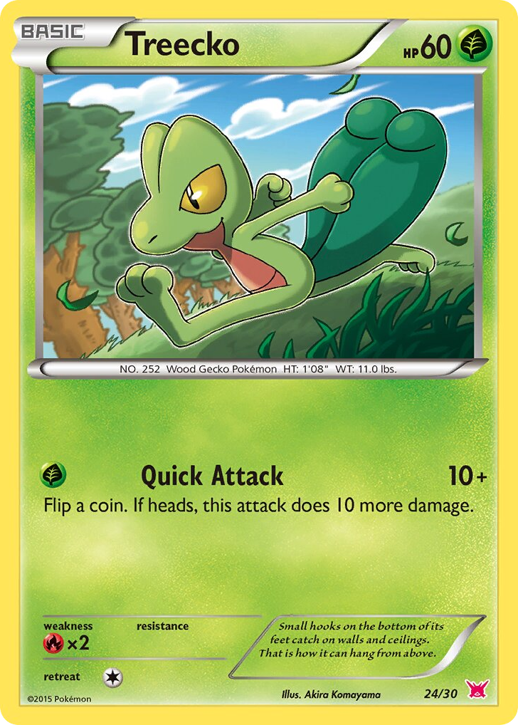 Treecko - 24/30 - XY Trainer Kit Latias