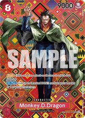 Monkey.D.Dragon - OP07-015 - Super Rare (Special Alternate Art) - 500 Years In The Future