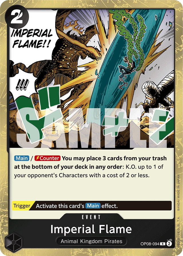 Imperial Flame - OP08-094 - Rare - Two Legends