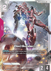 Red Gundam - GD03-039 - Rare (Premium Alt Art) - Steel Requiem