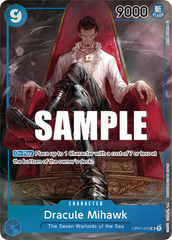 Dracule Mihawk - OP01-070 - Super Rare (Alternate Art) - Romance Dawn