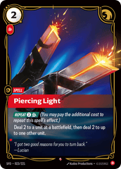 Piercing Light - 023/221 - Rare - Spiritforged