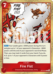 Fire Fist - OP15-020 - Rare - Adventure on Kami's Island