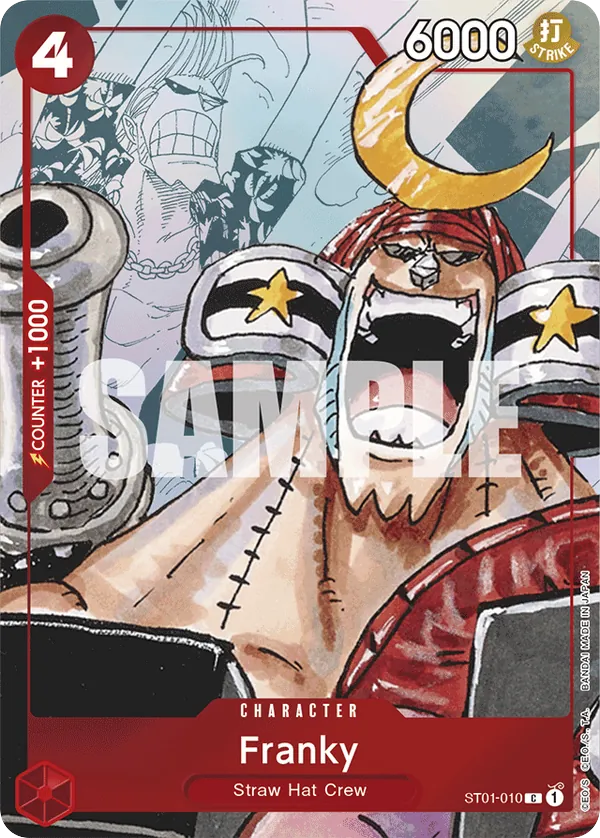 Franky - ST01-010 - Common (Twenty Fifth Edition Alt Art) - Straw Hat Crew