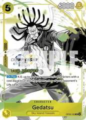 Gedatsu - OP05-102 - Rare (Top Player Stamp Vol2) - Awakening of the New Era