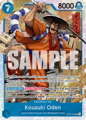 Kouzuki Oden - ST22-005 - Super Rare - Ace & Newgate
