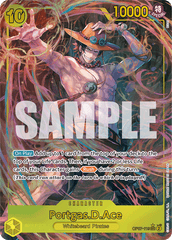Portgas.D.Ace - OP07-119 - Secret Rare (Alternate Art) - 500 Years In The Future