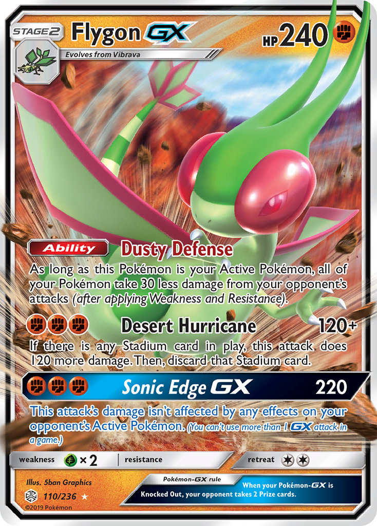 Flygon-GX - 110/236 - Cosmic Eclipse