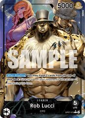 Rob Lucci - OP07-079 - Leader (Alternate Art) - 500 Years In The Future