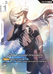 Unforeseen Incident - ST01-014 - Common (Alternate Art) - Heroic Beginnings