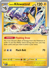 Iono's Kilowattrel - 072/217 - Ascended Heroes