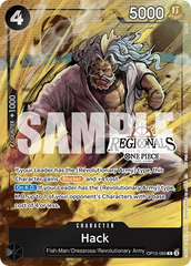 Hack - OP12-089 - Rare (Regional Participant Stamp) - Legacy of the Master